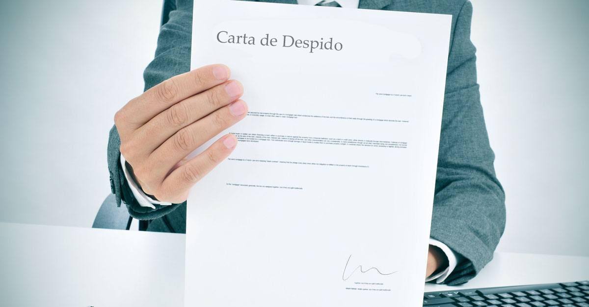 La importancia de una buena carta de despido