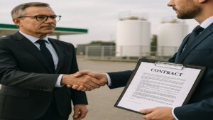 Contratos en distribución de hidrocarburos firmados entre profesionales del sector energético